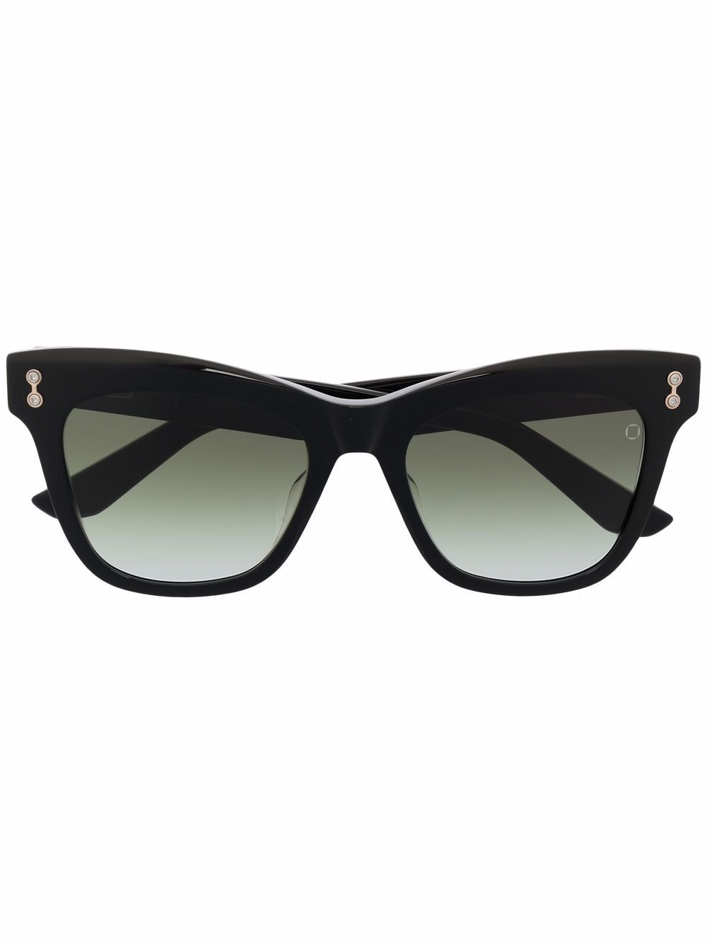 Akoni Vela Cat-Eye-Sonnenbrille - Schwarz von Akoni