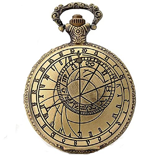 Akopiuto Neue Retro Antike Kompass Design Tasche Wacth Kette für Mann Frauen Geschenk von Akopiuto