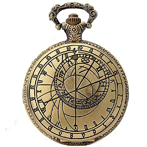 Akopiuto Neue Retro Antike Kompass Design Tasche Wacth Kette für Mann Frauen Geschenk von Akopiuto