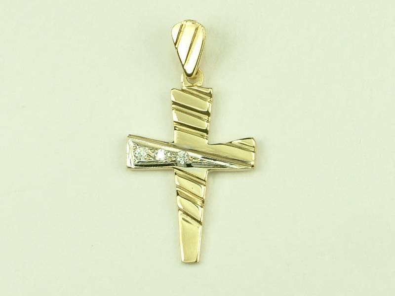 Kreuz Gold 14K von AkoyaPearls