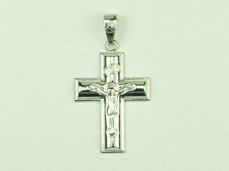 Kreuz Weißgold 14K von AkoyaPearls