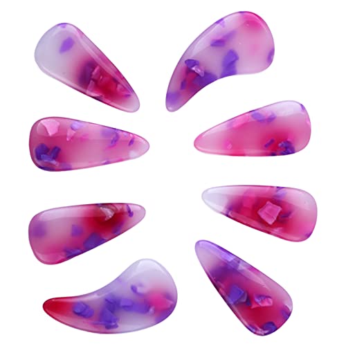 Akozon Professionelle Guzheng-Fingerpicks für Erwachsene und Kinder – Mehrfarbige Spielnägel für Guzheng- und Guqin-Auftritte (Sonnenuntergangsfarbe) von Akozon