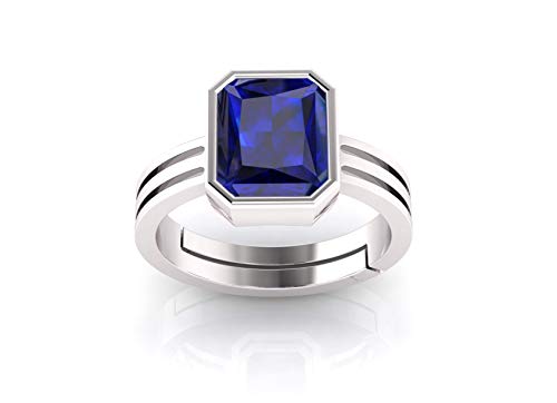 Akshita gems Blauer Saphir 6,00 Karat unbeheizt und unbehandelt Neelam Natürliches Ceylon Sterling Silber 92,5 Ring für Damen und Herren Natürlicher Ceylon Blauer Saphir 92,5 Strelling Silber Ring Akshita gems Blauer Saphir 6,00 Karat unbeheizt und unbehandelt Neelam Natürliches Ceylon Sterling Silber 92,5 Ring für Damen und Herren Natürlicher Ceylon Blauer Saphir 92,5 Strelling Silber Ring von Akshita gems