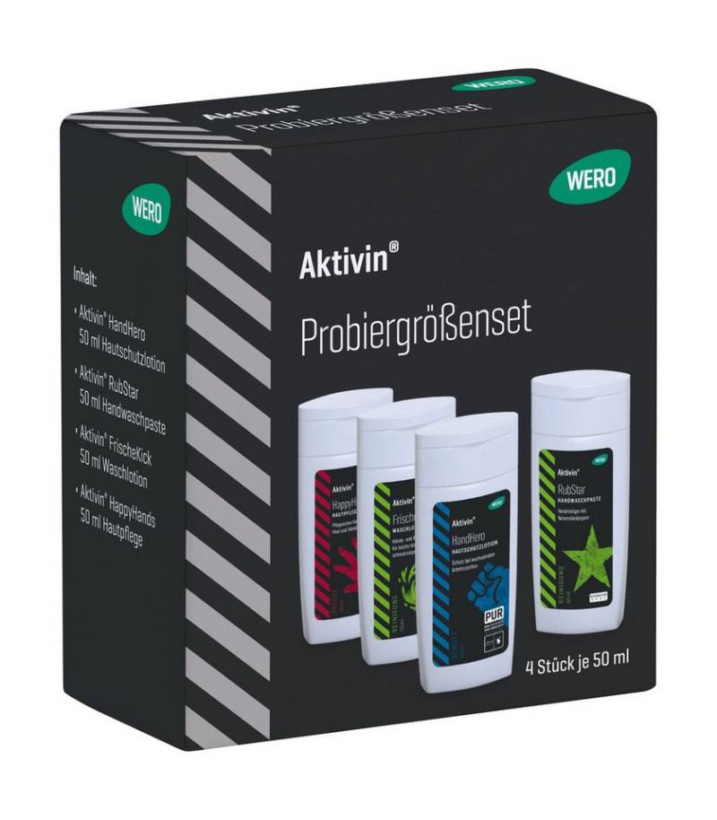 Aktivin® Handcreme Aktivin® Probiergrößenset, 4x 50 ml von Aktivin®