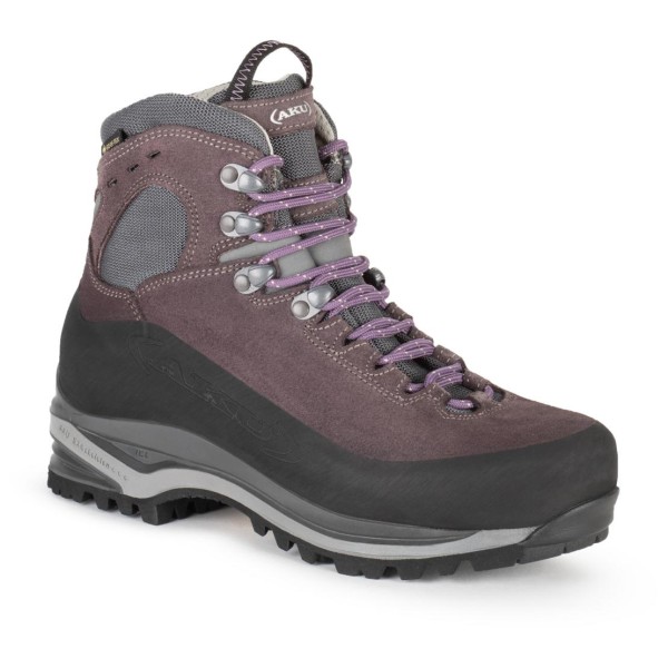 AKU - Women's Superalp GTX - Bergschuhe Gr 4 - Wide;4,5 - Wide;5 - Wide;5,5 - Wide;6 - Wide;6,5 - Wide;7 - Wide;7,5 - Wide grau/lila von Aku