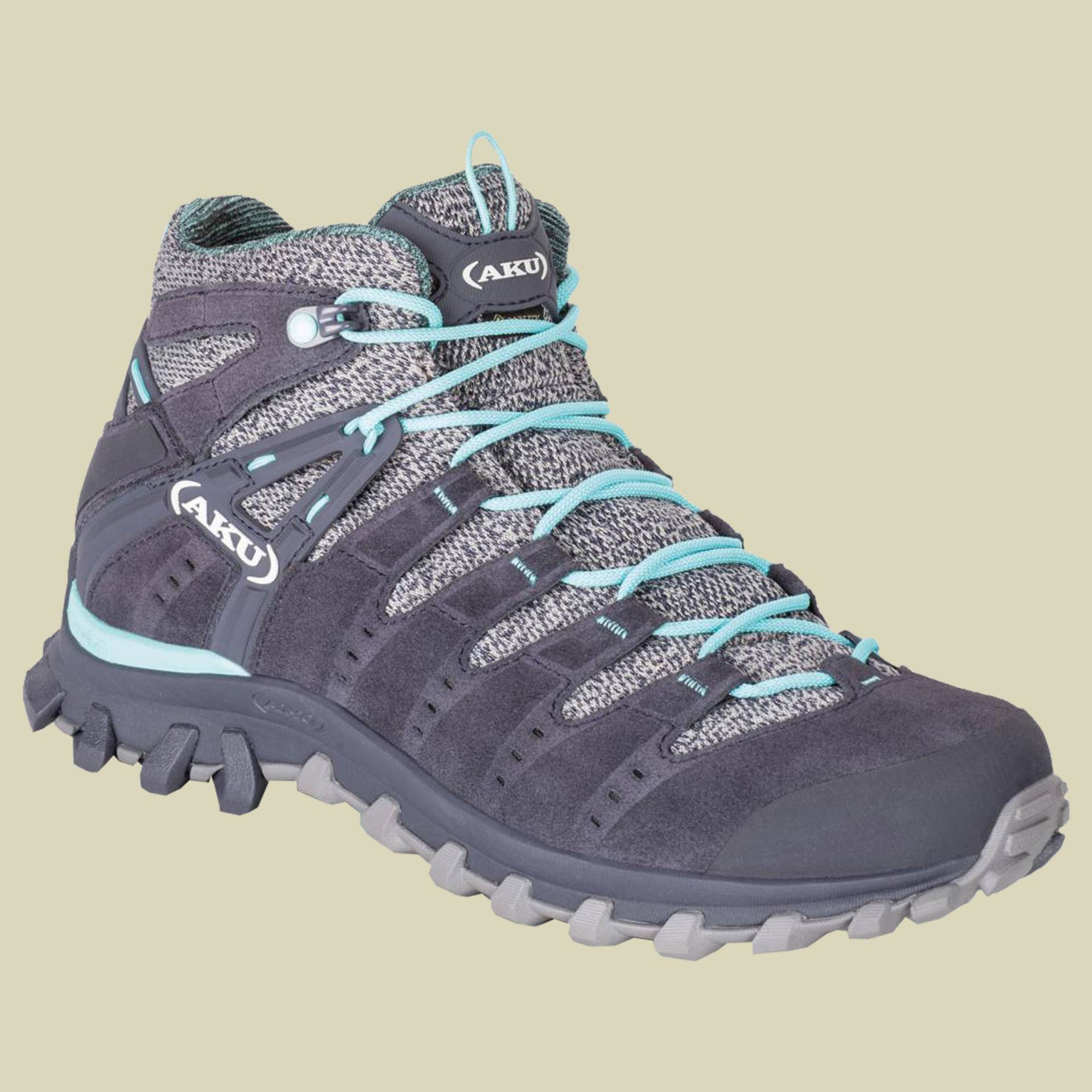 Alterra Lite Mid GTX Women Größe UK 5,5 Farbe anthrazit-hellblau von Aku