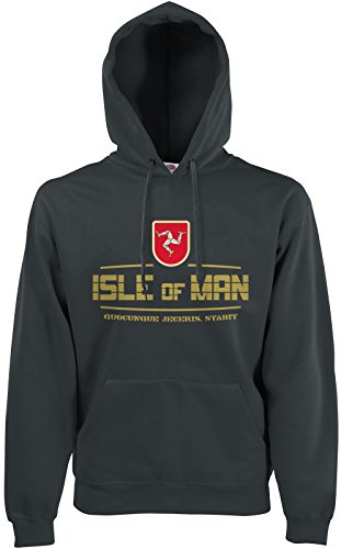AkyTEX Dänemark Danmark Fan-Hoodie EM-2021 Kapuzenpullover Graphit XXL AkyTEX Dänemark Danmark Fan-Hoodie EM-2021 Kapuzenpullover Graphit XXL von AkyTEX