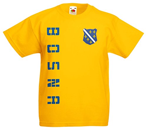 Bosnien Bosna Kinder-Shirt Name Nummer Trikot EM-2021 Gelb 140 Bosnien Bosna Kinder-Shirt Name Nummer Trikot EM-2021 Gelb 140 von AkyTEX