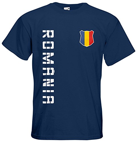 Italien Italia T-Shirt Name Nummer Fanshirt Trikot EM-2021 Navyblau XL von AkyTEX