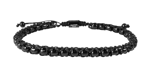 Akzent® Armband Herren aus Edelstahl in Schwarz, 100% Wasserfest & Hautverträglich von Akzent