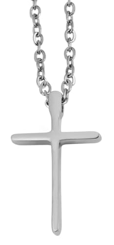 Akzent® Kette Damen - Premium Halskette Damen mit Anhänger aus Edelstahl in Roségold, 100% Wasserfest & Hautverträglich von Akzent