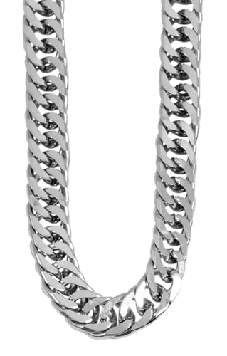 Akzent® Kette Herren - Premium Halskette Herren aus Edelstahl in Silber, 100% Wasserfest & Hautverträglich von Akzent