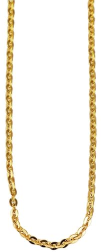 Akzent® Kette Unisex - Premium Halskette Unisex aus Edelstahl in Roségold, 100% Wasserfest & Hautverträglich von Akzent