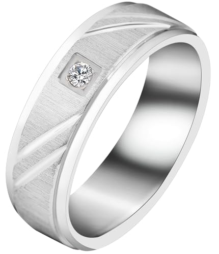 Akzent® Partner Ringe - Partnerringe Größe 56 aus Edelstahl in Bicolor, 100% Wasserfest & Hautverträglich von Akzent