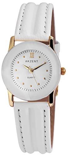 Akzent Armbanduhr Analog Quarz Weiß SS7902100012 von Akzent