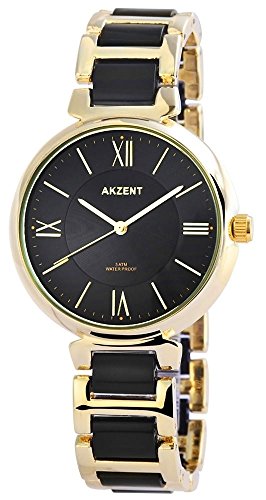 Akzent Damen Analog Quarz Uhr mit Kein Armband SS7801000016 von Akzent