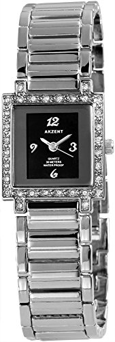 Akzent Damen Analog Quarz Uhr mit Kein Armband SS7821000006 von Akzent