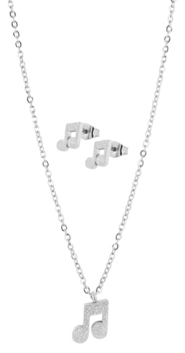 Akzent Edelstahl Kette Unisex in Silber | 100% Wasserfest & Hautverträglich | Schmuck für Unisex von Akzent