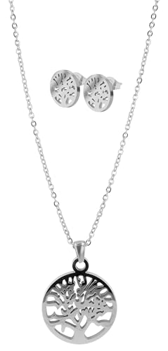 Akzent Edelstahl Kette Unisex in Silber | 100% Wasserfest & Hautverträglich | Schmuck für Unisex von Akzent