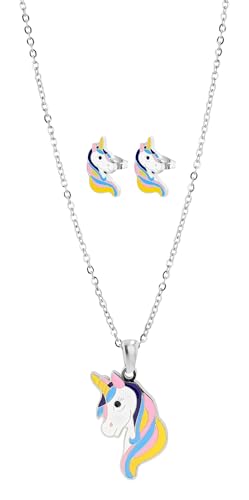 Akzent Edelstahl Kette Unisex in Silber | 100% Wasserfest & Hautverträglich | Schmuck für Unisex von Akzent