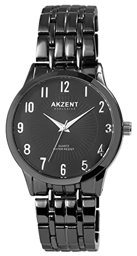 Akzent Exclusive Herrenuhr mit Metallarmband von Akzent