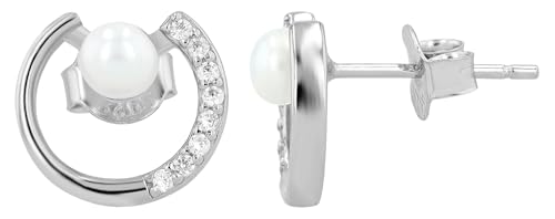 "Nicki" 925/- Echt Silber Ohrstecker echte Süßwasserperle "Nicki" 925/- Echt Silber Ohrstecker echte Süßwasserperle von Akzent
