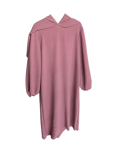 Abaya für Kinder Mädchen – muslimisches Gebetskleid – integrierter Hijab – Größe 6 bis 14 Jahre – bescheidenes und bequemes Outfit – ideal für Gebet und besondere Anlässe, Blush, 6 Jahre Abaya für Kinder Mädchen – muslimisches Gebetskleid – integrierter Hijab – Größe 6 bis 14 Jahre – bescheidenes und bequemes Outfit – ideal für Gebet und besondere Anlässe, Blush, 6 Jahre von Al Falaah