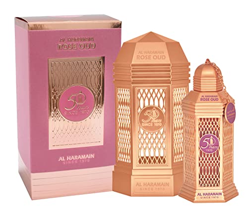 AL HARAMAIN, 50 Years Rose Oud, Eau de Parfum, Unisexduft, 100 ml von Al Haramain