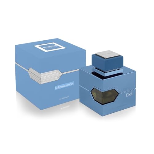 LAventure Ciel – Blau von Al Haramain für Unisex – 3,33 oz Eau de Parfum Spray von Al Haramain