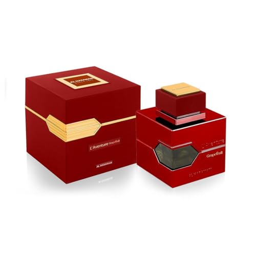 Al Haramain L'aventure Grapefruit 100ml Extrait de Parfum | Long-lasting Luxury Perfume for Women Spray | Arabian Eau de Parfume Scent von Al Haramain