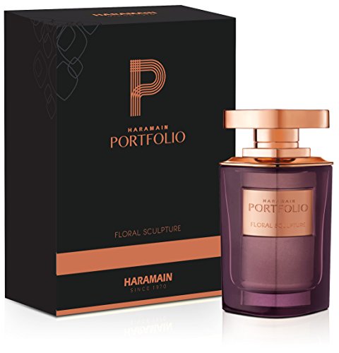 Al Haramain Portfolio Floral Sculpture 75 ml Damen Eau de Parfum | Oud Arabian Parfüm ist ein hochwertiger und angesehener Unisex-Duft. von Al Haramain