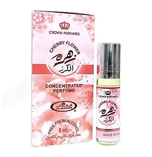 Al Rehab Cherry Flower Attar 6ml Alcohol Free Long Lasting Perfume von Al-Rehab