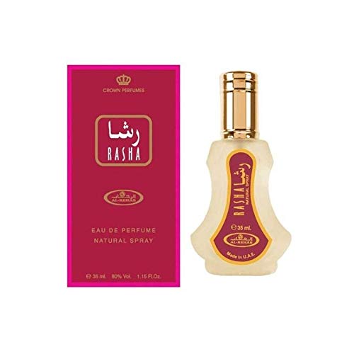 Al Rehab Parfüm Spray 35ml Rasha Attar + 1 Bakhoor Al Zahra von Al Rehab