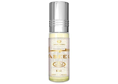 Aseel Al Rehab Parfum 6ml Oil (alkoholfrei, hochwertig, orientalisch, arabisch, oud, misk, moschus, natural perfume, amber, adlerholz, ätherisch, attar scent) von Al Rehab