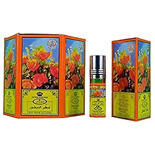 Bakhour Roll On Parfum Oil - 6 ml (6 Stück) Al-Rehab (£1.25/each) (4215) (OPP/SAFFRON) von Al-Rehab