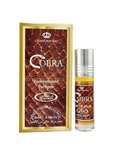 Cobra - 6ml (.2oz) Roll-on Perfume Oil by Al-Rehab (Crown Perfumes) (Box of 6) by Al-Rehab von Al-Rehab