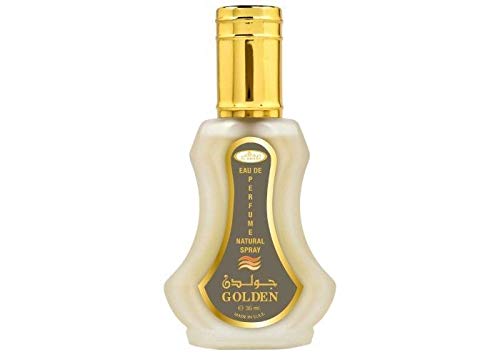 Golden Al Rehab Parfum 35ml (amber, orientalisch, arabisch, oud, misk, moschus, natural perfume, adlerholz, ätherisch, attar scent) von Al Rehab