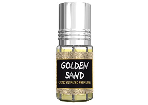 Prime Echt Attar Öl Parfüm Duft Roll-On Alkohol Frei Halal 3ML Top Qualität - Golden Sand, 3 ML von Al Rehab