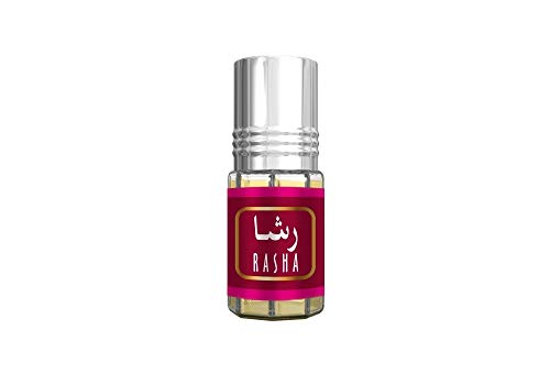 Rasha Al Rehab Parfum 3ml Oil (alkoholfrei, amber, orientalisch, arabisch, oud, misk, moschus, natural perfume, adlerholz, ätherisch, attar scent) von Al-Rehab