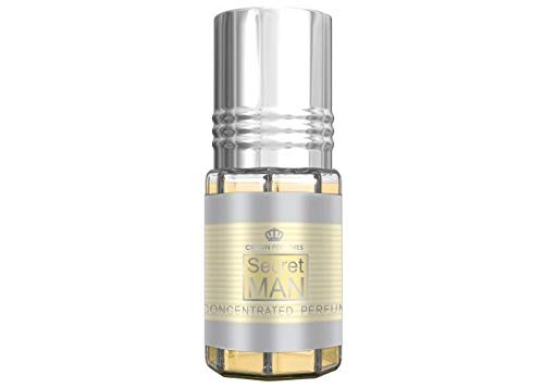 Secret Man Al Rehab Parfum 3ml Oil (alkoholfrei, amber, orientalisch, arabisch, oud, misk, moschus, natural perfume, adlerholz, ätherisch, attar scent) von Al Rehab