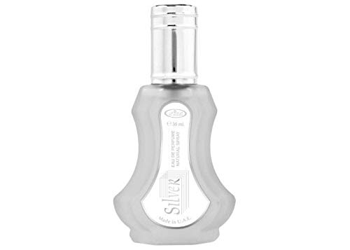 Silver Al Rehab Parfum 35ml (amber, orientalisch, arabisch, oud, misk, moschus, natural perfume, adlerholz, ätherisch, attar scent) von Al Rehab