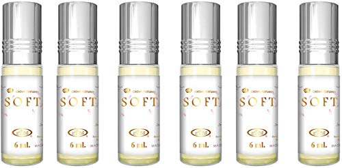 Soft Perfume Oil for women - 6 x 6ml by Al Rehab by Al Rehab von Al Rehab