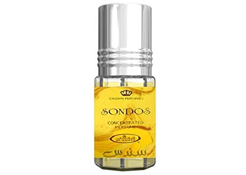 Sondos Al Rehab Parfum 3ml Oil (alkoholfrei, amber, orientalisch, arabisch, oud, misk, moschus, natural perfume, adlerholz, ätherisch, attar scent) von Al Rehab