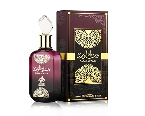 AL WATANIAH Sabah Al Ward Luxuriöses Parfüm für Frauen, Eau de Parfum, 100 ml, blumiger und raffinierter Duft von Al Wataniah