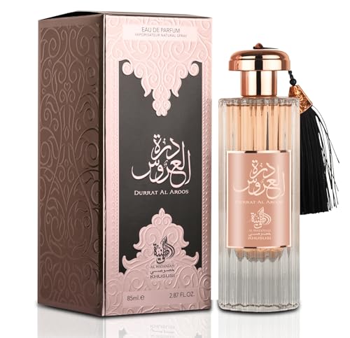 Al Wataniah Durrat Al Aroos Parfüm, blumiger und fruchtiger Duft, 100 ml, zarter und eleganter Duft, ideal für den täglichen Gebrauch und besondere Anlässe von Al Wataniah