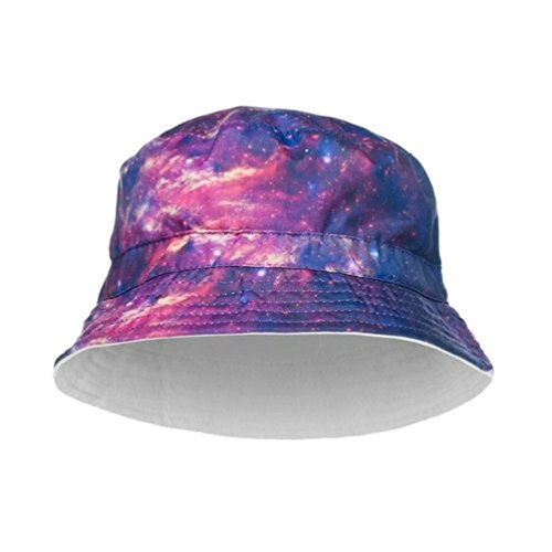 Alaani Fischerhut Bucket Hat Sonnenhut Print Galaxy Stars Sterne von Alaani