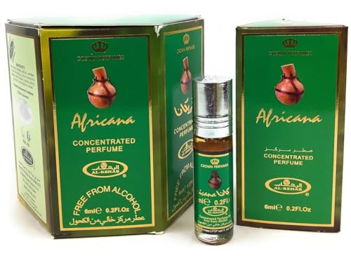 Africana Al-Rehab Parfümöl Roll On 6 X 6ml von Alaffan