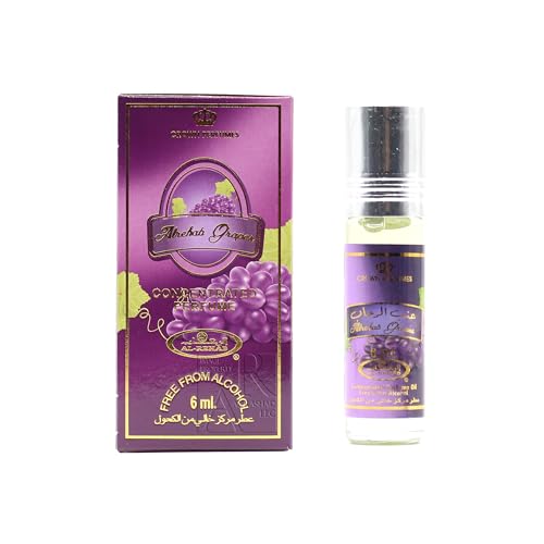 Al-Rehab Grapes Parfüm Roll On 6ml Parfümöl Duftöl von Alaffan