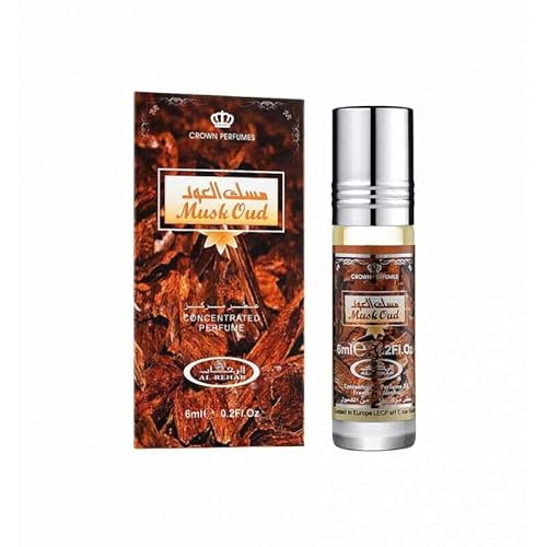 Al-Rehab Musk Oud Parfüm Roll On 6ml Parfümöl Duftöl von Alaffan