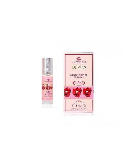 Al-Rehab Roses Parfüm Roll On 6ml Parfümöl Duftöl von Alaffan